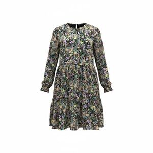 Zara Women’s Floral Print Long Sleeve Dress, Knee Length, Size XS